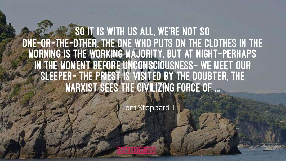 Priest quotes by Tom Stoppard