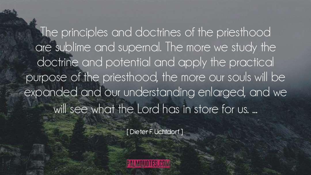 Priesthood quotes by Dieter F. Uchtdorf