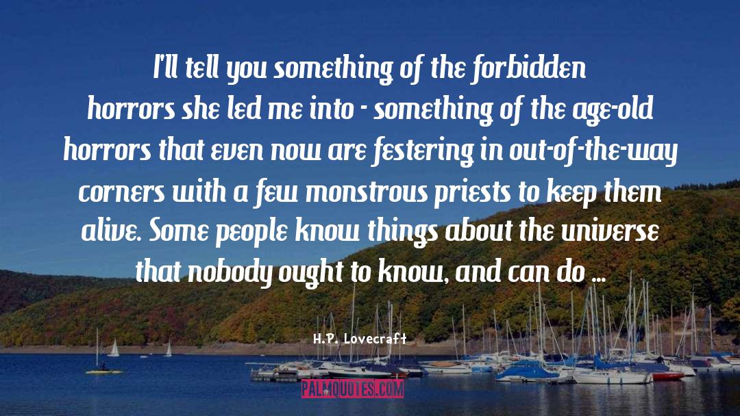 Priests quotes by H.P. Lovecraft