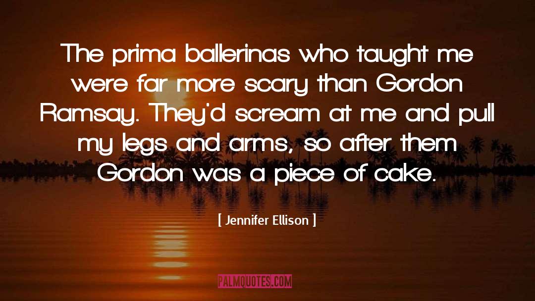 Prima quotes by Jennifer Ellison