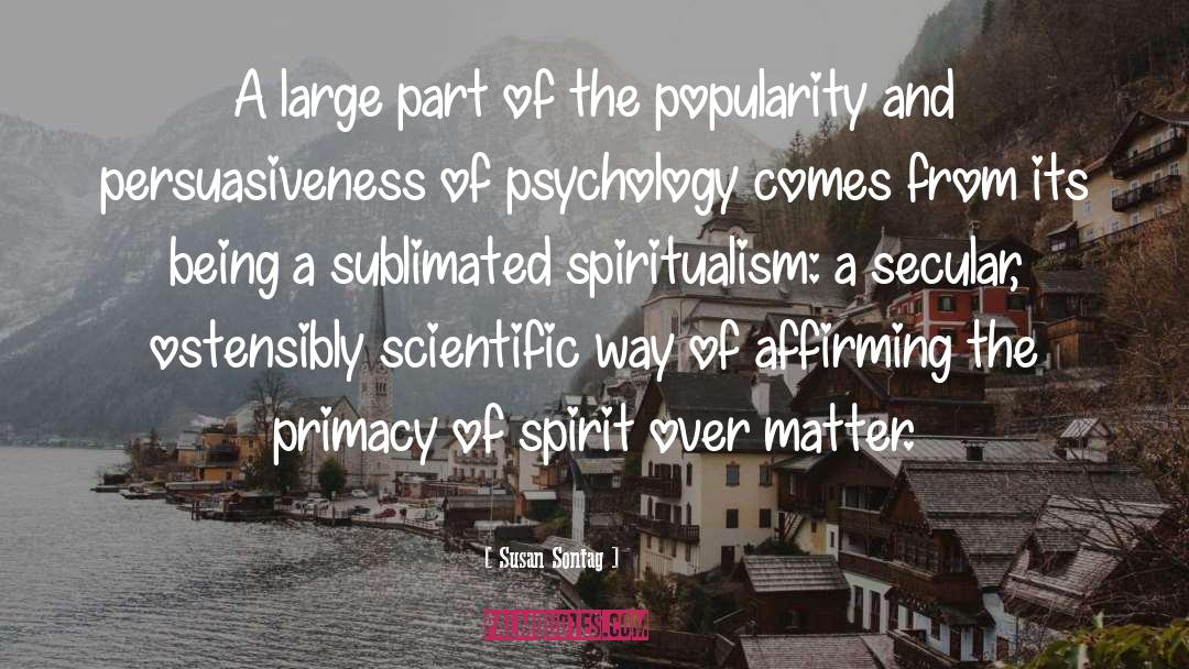 Primacy quotes by Susan Sontag