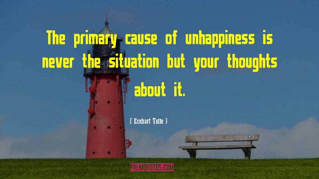 Primary Cause quotes by Eckhart Tolle
