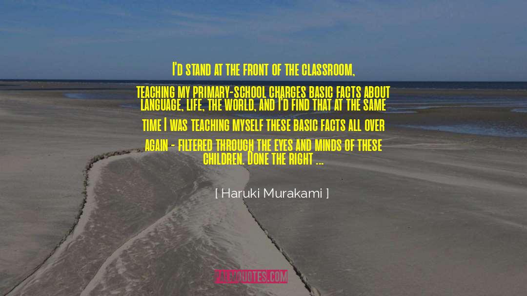 Primary School quotes by Haruki Murakami