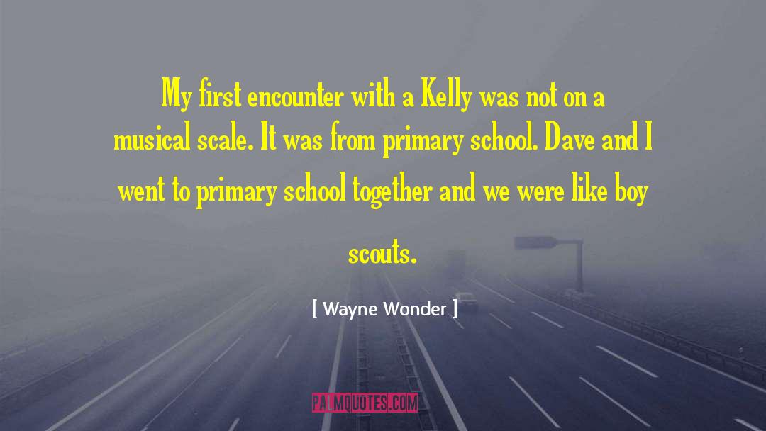 Primary School quotes by Wayne Wonder