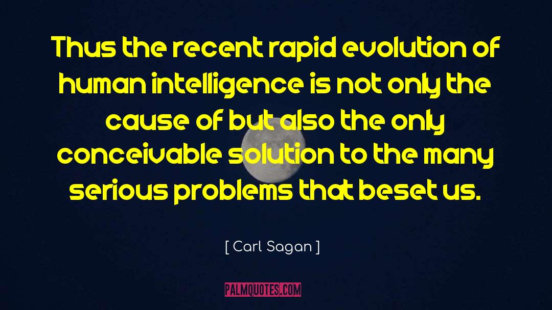 Primates Evolution quotes by Carl Sagan