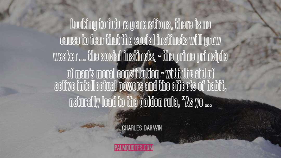 Prime Directive quotes by Charles Darwin