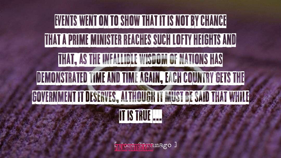 Prime Minister Of The Uk quotes by Jose Saramago