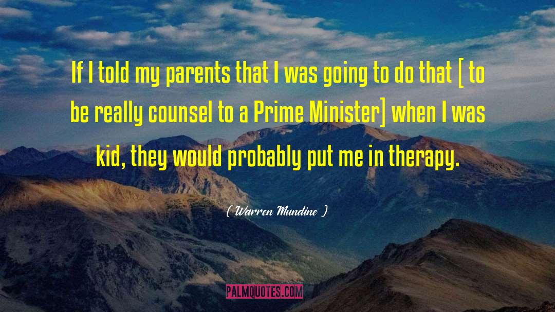 Prime Minister quotes by Warren Mundine