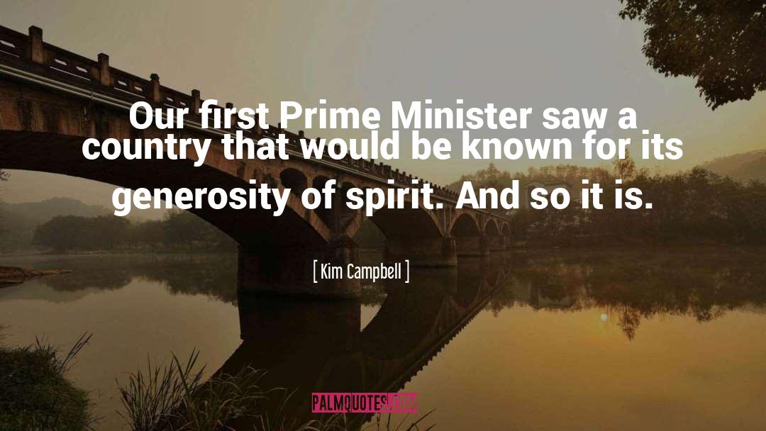 Prime Minister quotes by Kim Campbell