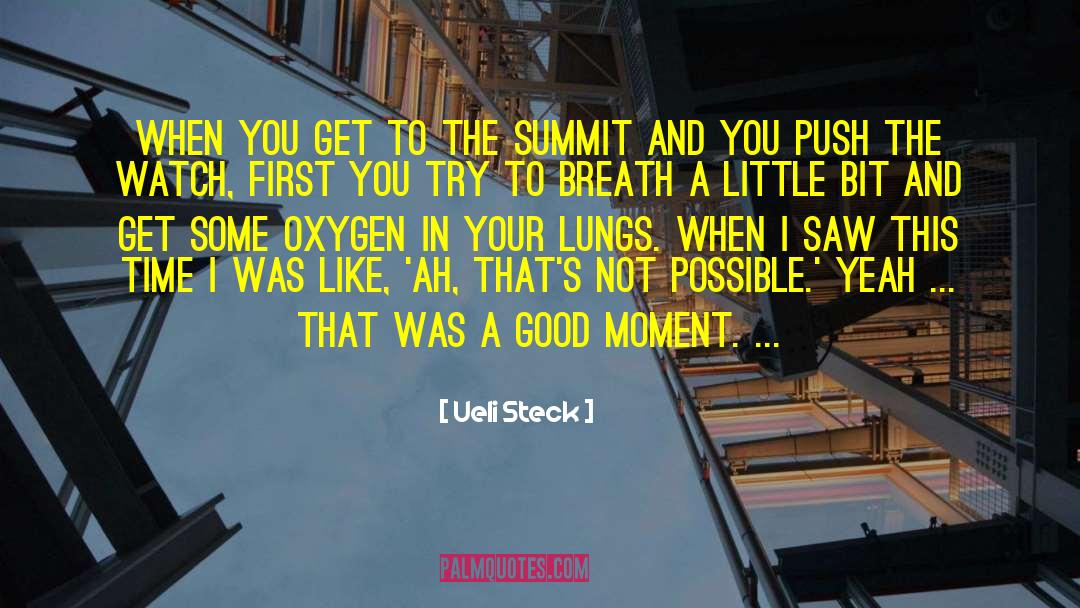 Prime Time quotes by Ueli Steck