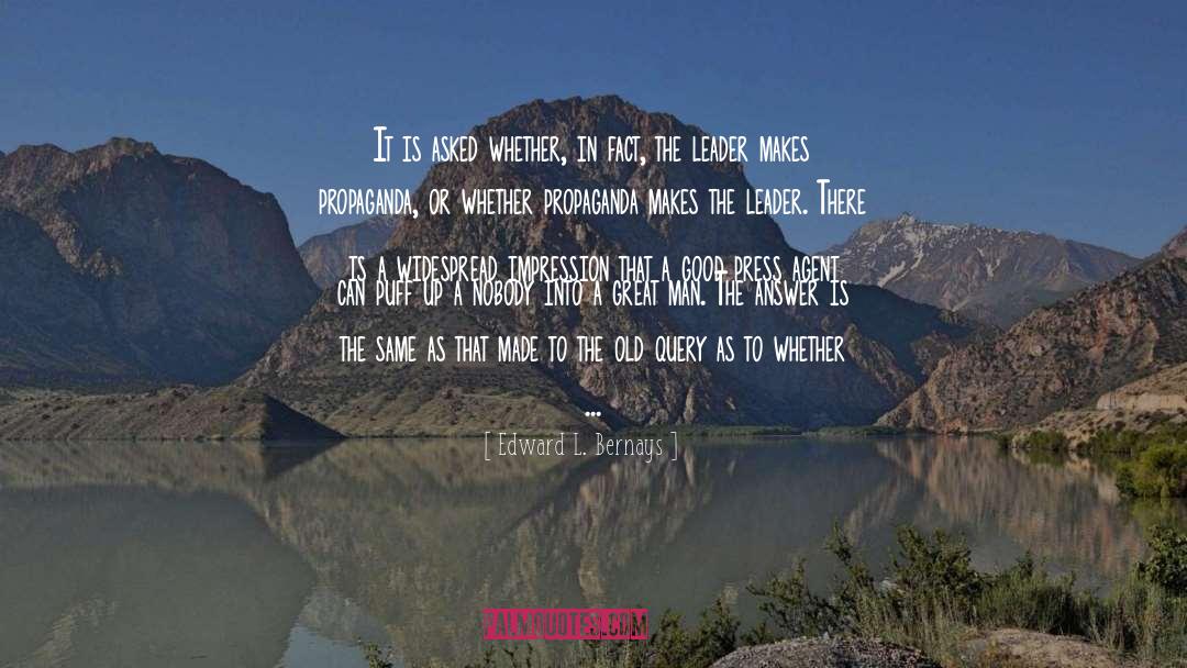 Primitive Man quotes by Edward L. Bernays