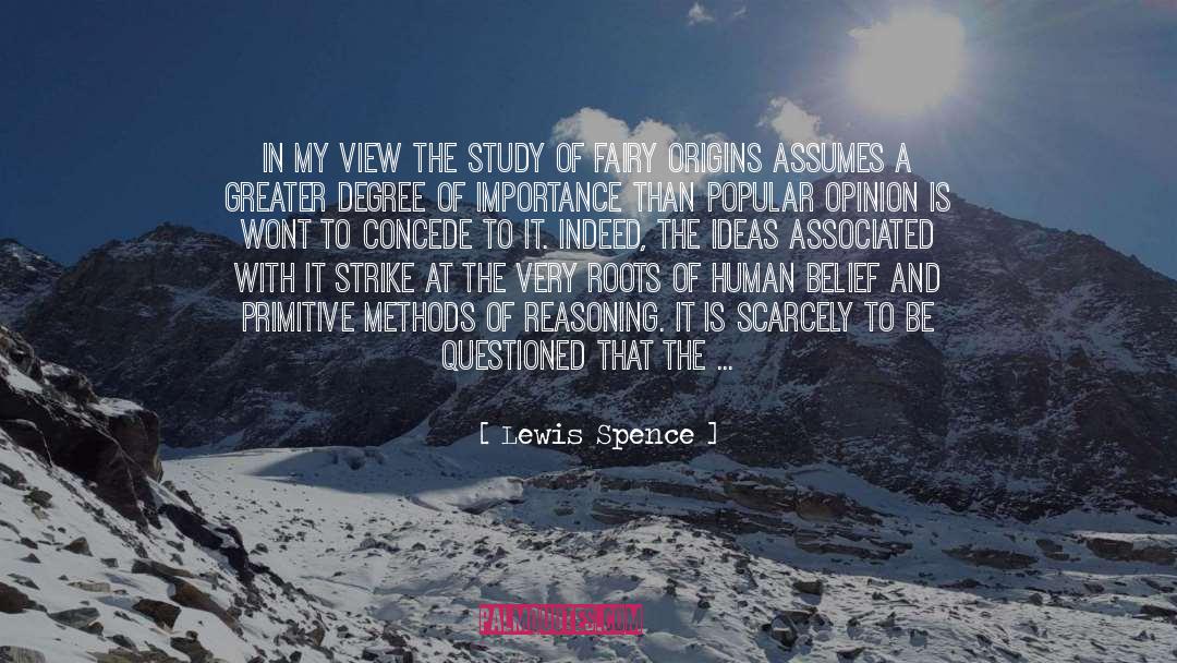 Primitive Religion quotes by Lewis Spence