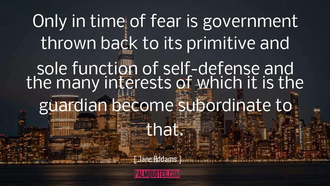 Primitive Urges quotes by Jane Addams