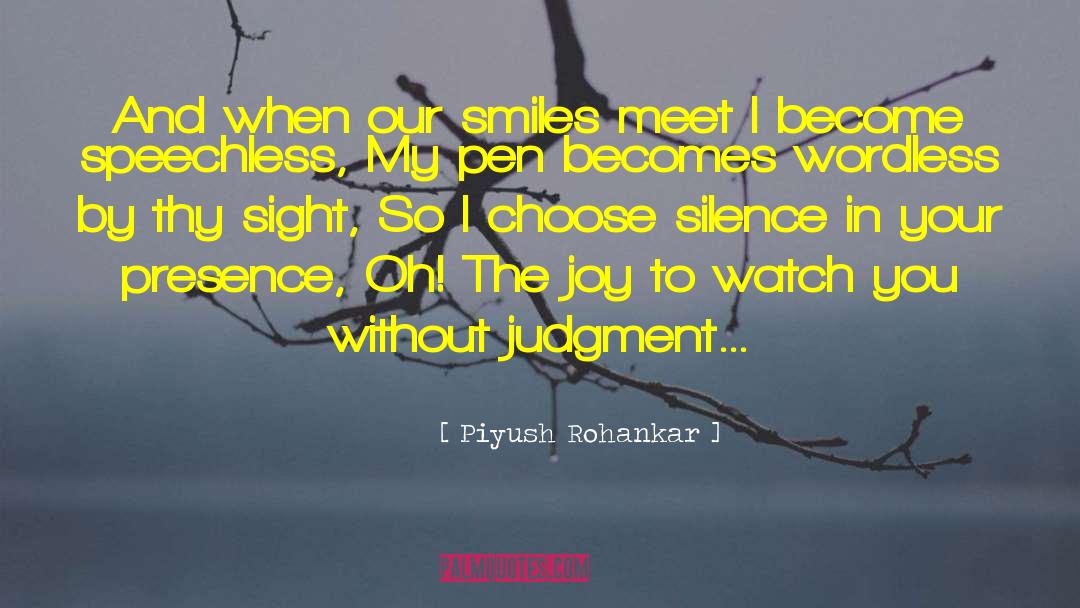 Primordial Silence quotes by Piyush Rohankar