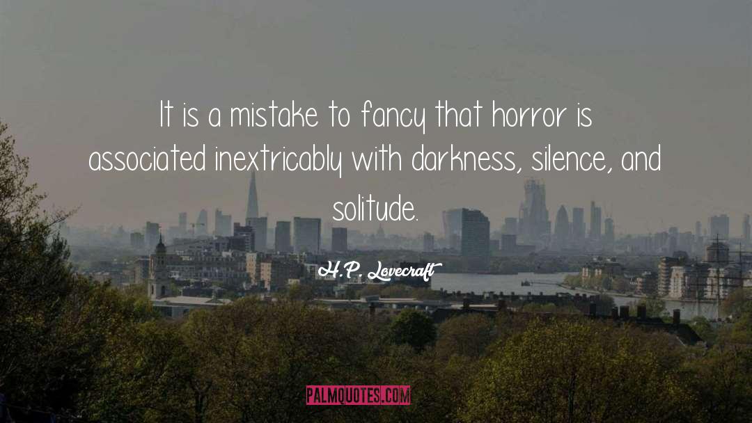 Primordial Silence quotes by H.P. Lovecraft