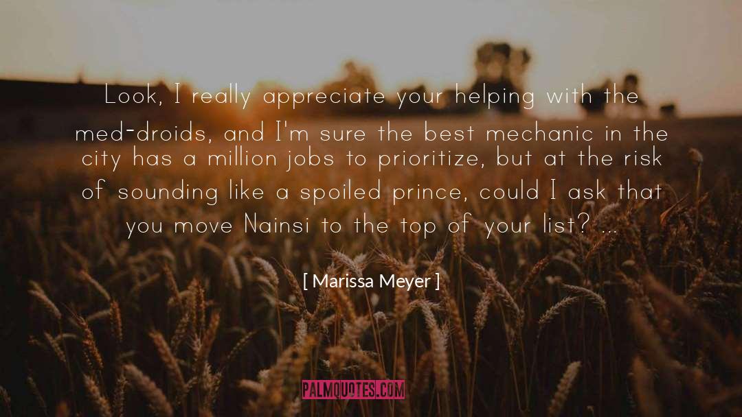 Prince And The Frog quotes by Marissa Meyer