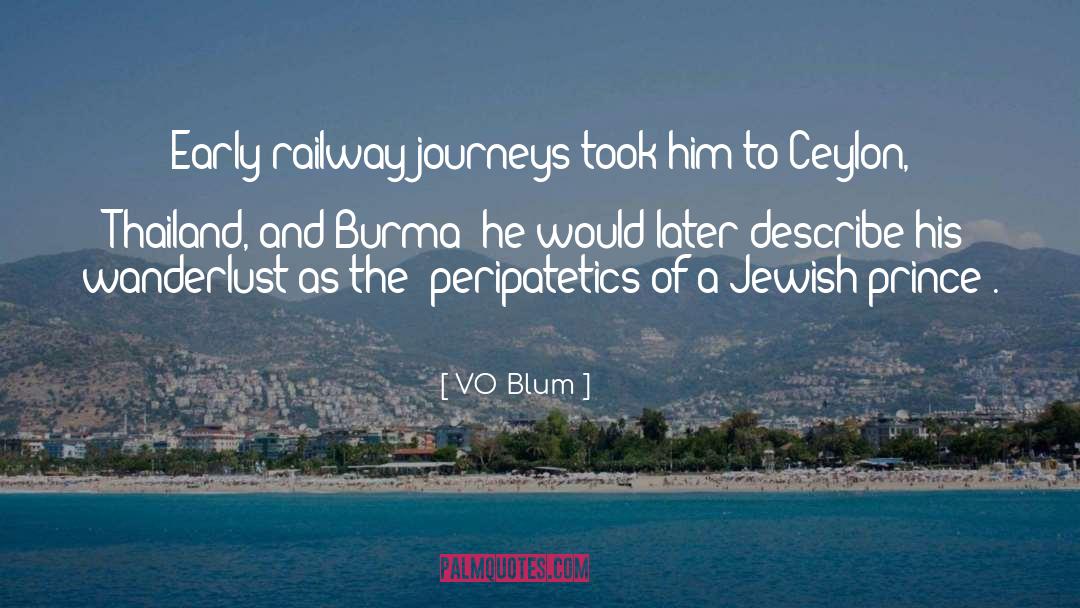 Prince Of Peace quotes by VO Blum