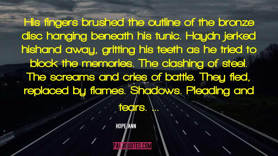 Prince Of Shadows quotes by Hope Ann