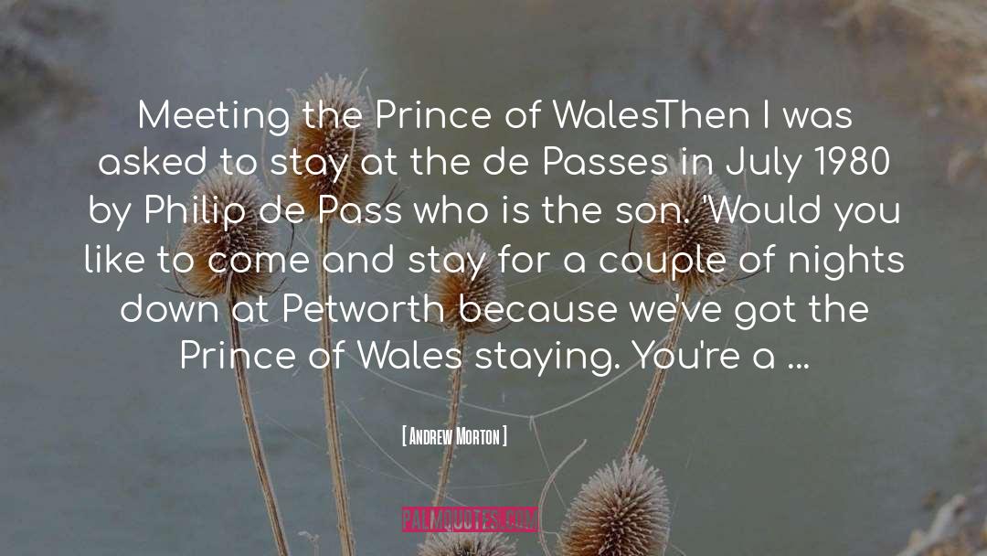 Prince Of Wales Trust quotes by Andrew Morton