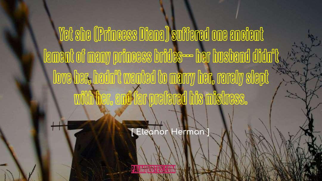 Princess Brides quotes by Eleanor Herman