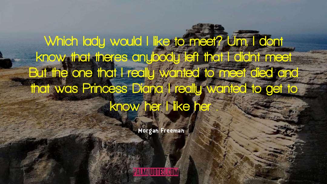 Princess Cleo quotes by Morgan Freeman