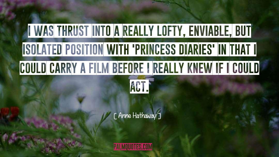 Princess Diaries quotes by Anne Hathaway