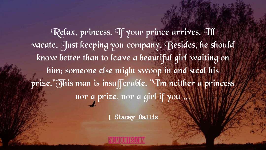 Princess Man quotes by Stacey Ballis