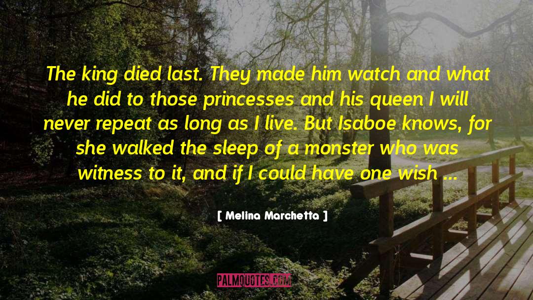 Princesses quotes by Melina Marchetta