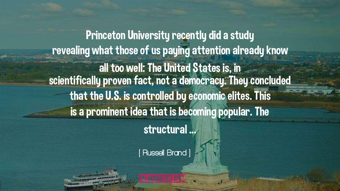 Princeton quotes by Russell Brand