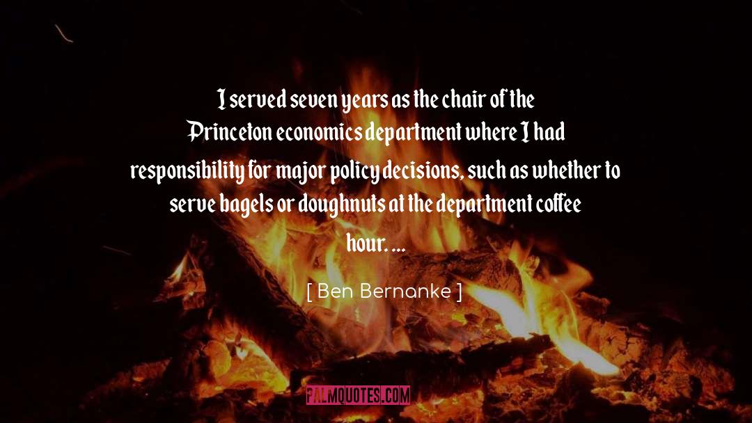 Princeton quotes by Ben Bernanke