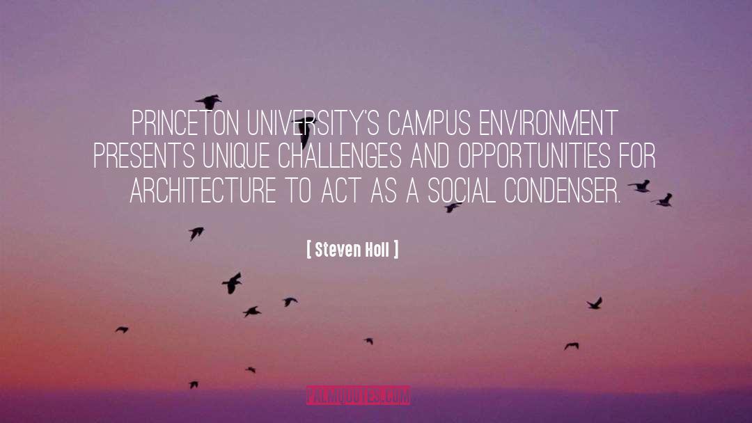 Princeton quotes by Steven Holl