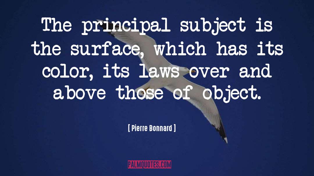 Principal quotes by Pierre Bonnard