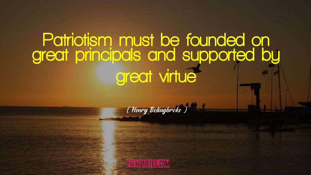 Principals quotes by Henry Bolingbroke