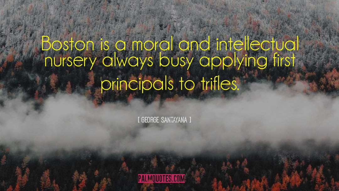 Principals quotes by George Santayana