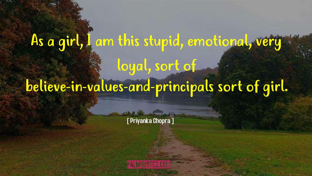 Principals quotes by Priyanka Chopra