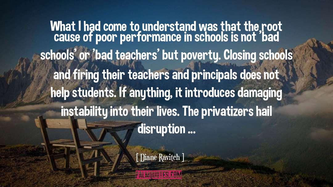 Principals quotes by Diane Ravitch