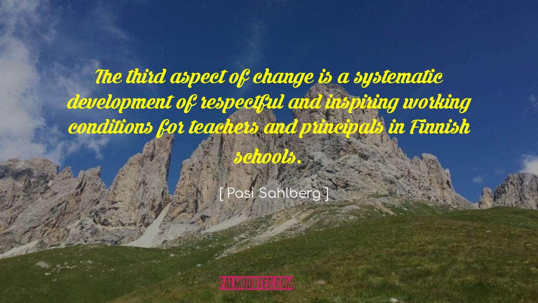 Principals quotes by Pasi Sahlberg
