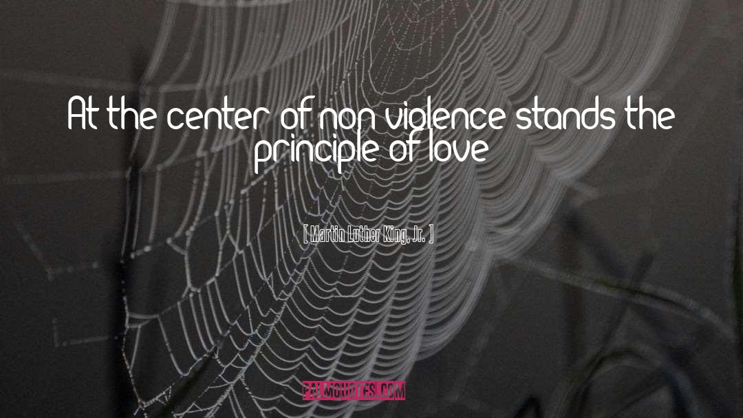 Principle Of Love quotes by Martin Luther King, Jr.