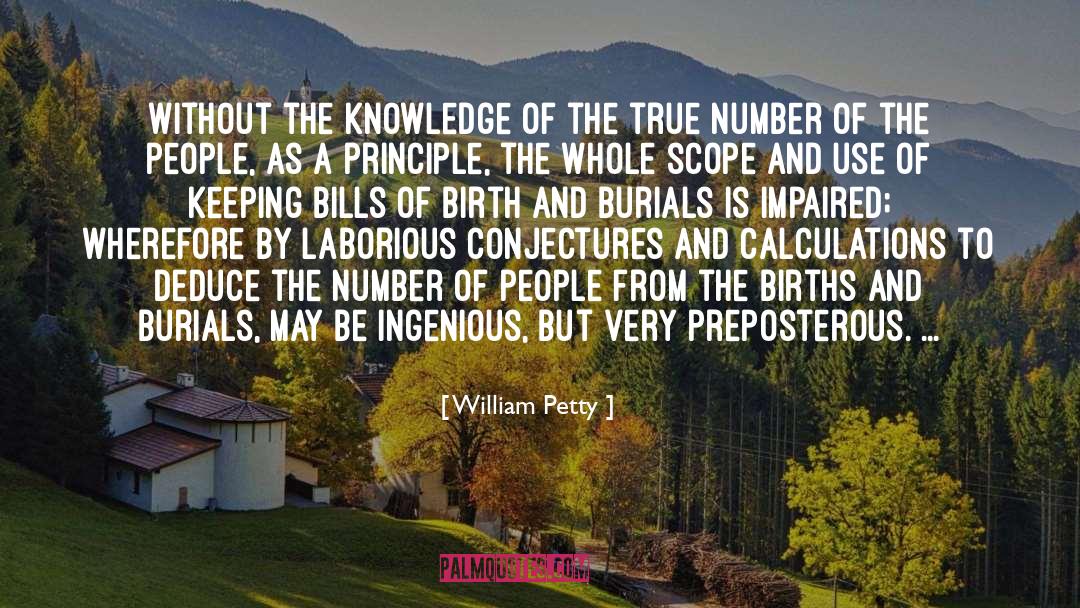 Principle quotes by William Petty