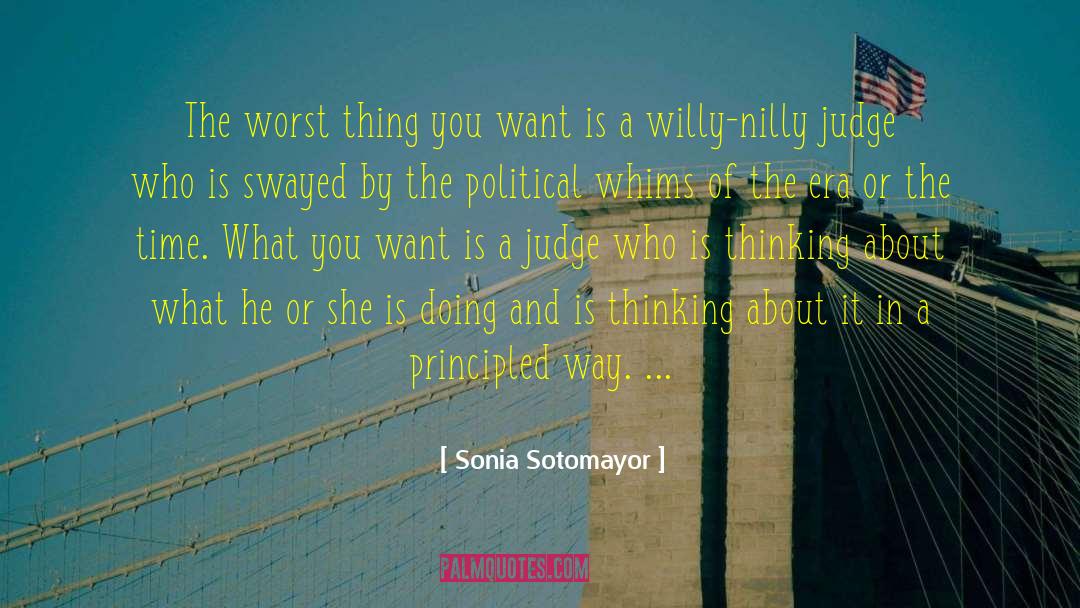 Principled quotes by Sonia Sotomayor