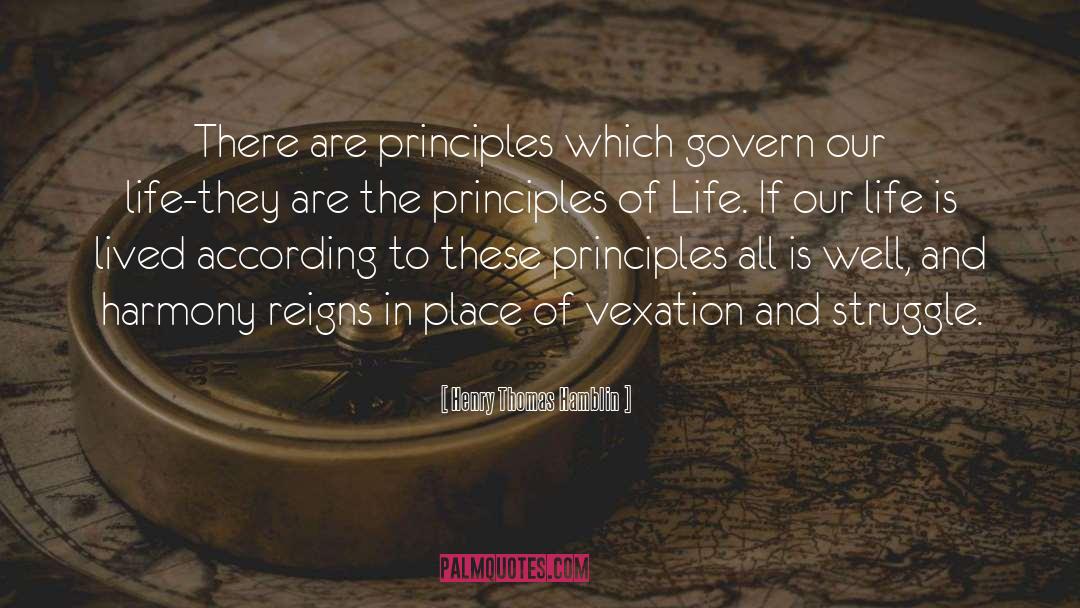 Principles Of Life quotes by Henry Thomas Hamblin