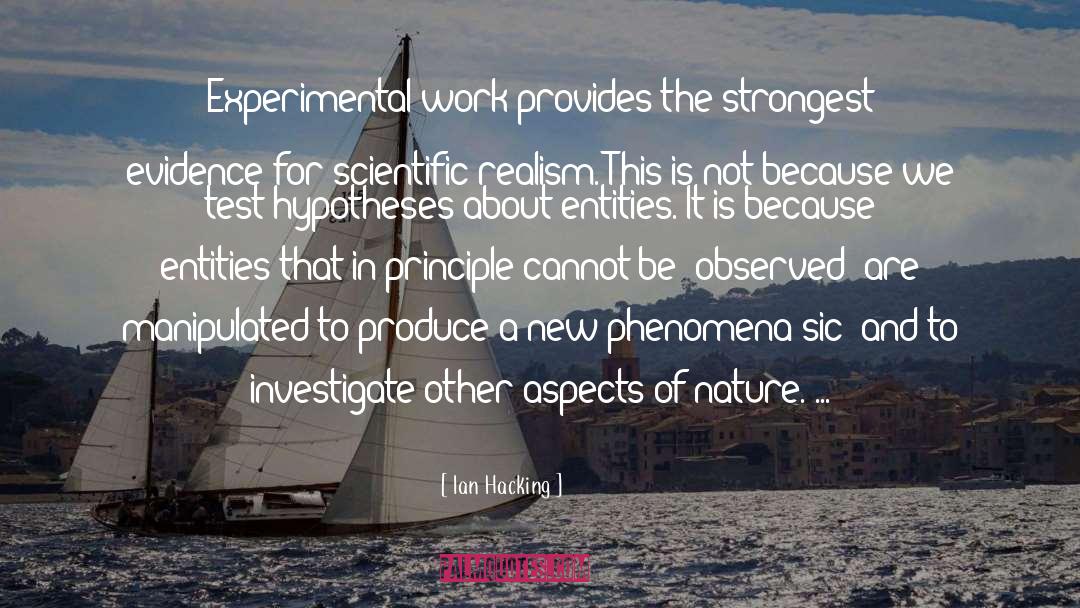 Principles Of Success quotes by Ian Hacking