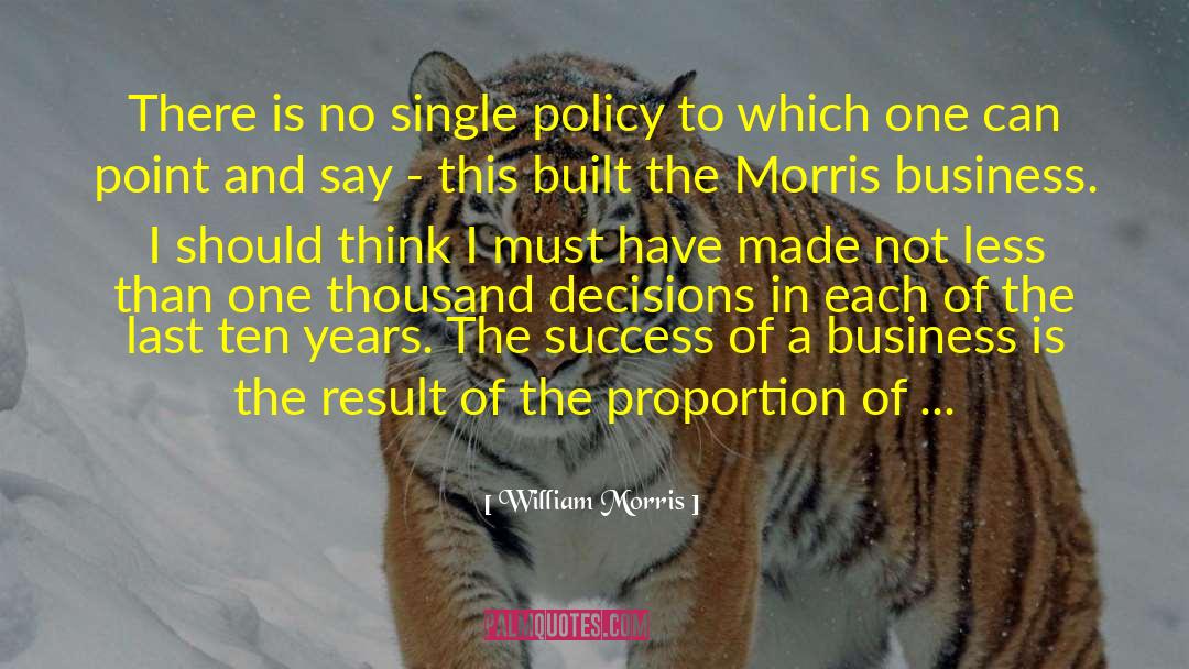Principles Of Success quotes by William Morris