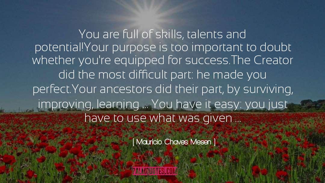 Principles Of Success quotes by Mauricio Chaves Mesen
