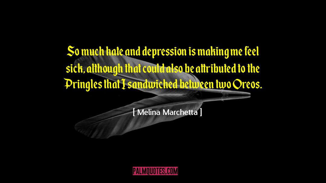 Pringles quotes by Melina Marchetta
