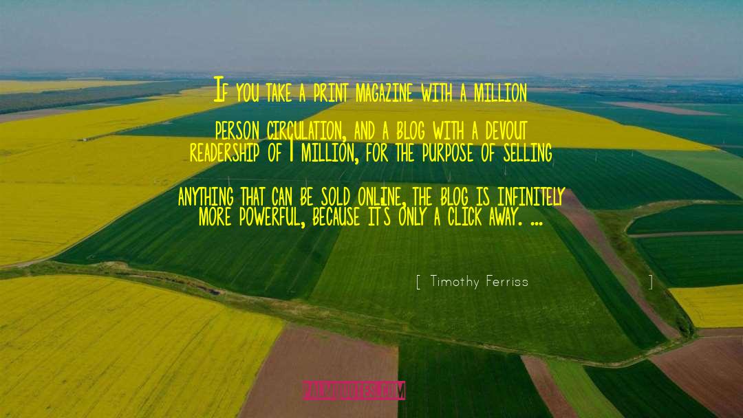 Print Books quotes by Timothy Ferriss