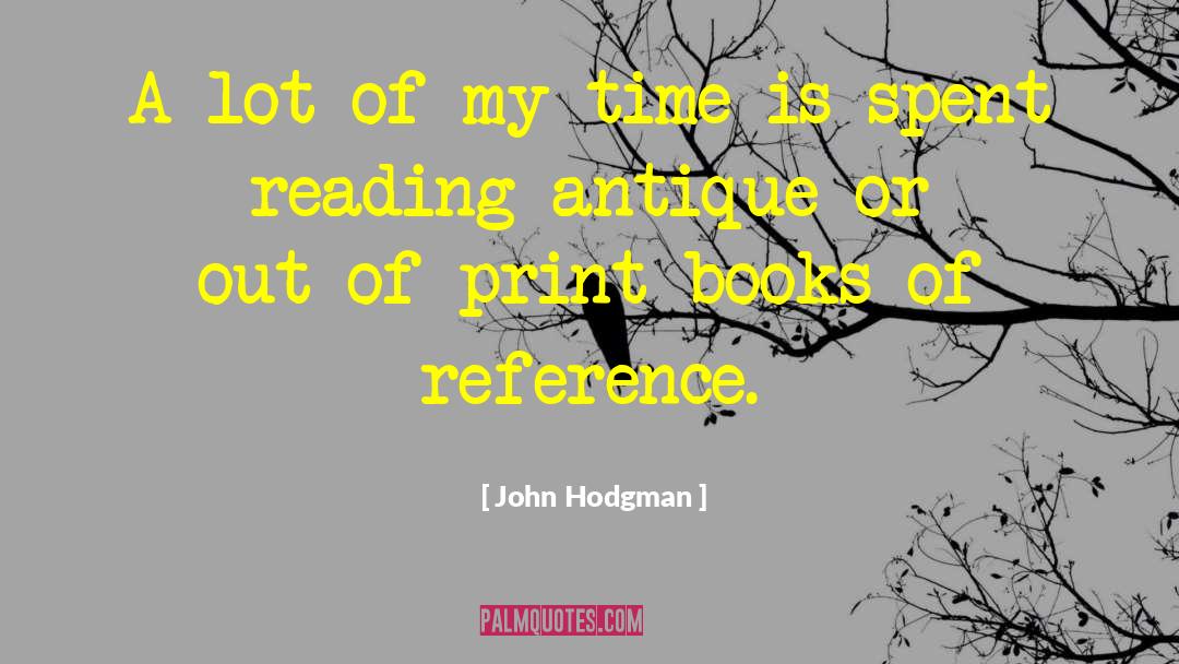 Print Books quotes by John Hodgman