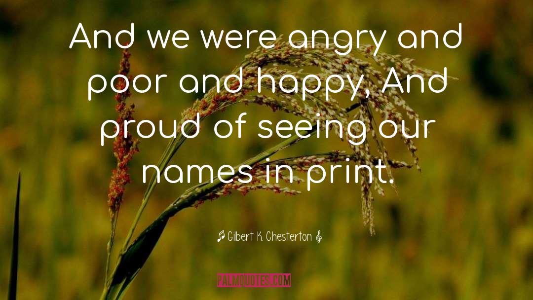 Print quotes by Gilbert K. Chesterton