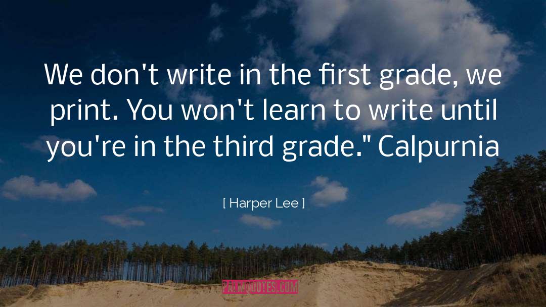 Print quotes by Harper Lee