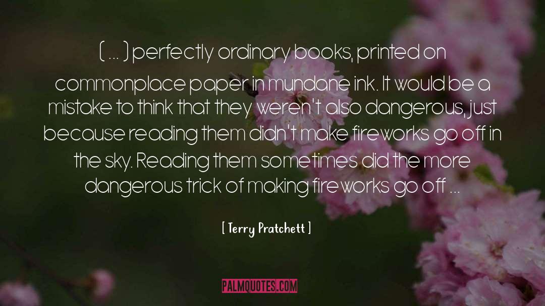 Printed quotes by Terry Pratchett